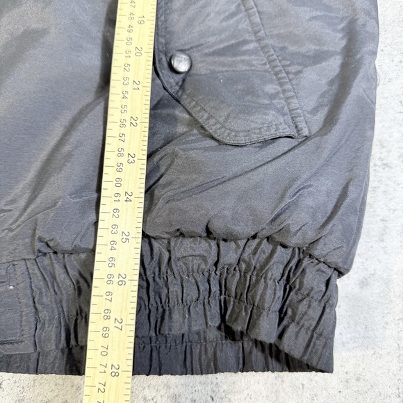 Vintage Chicago Bulls Jacket Puffer Mens XL Black Red NBA Basketball Logo 7 90s - Picture 10 of 11